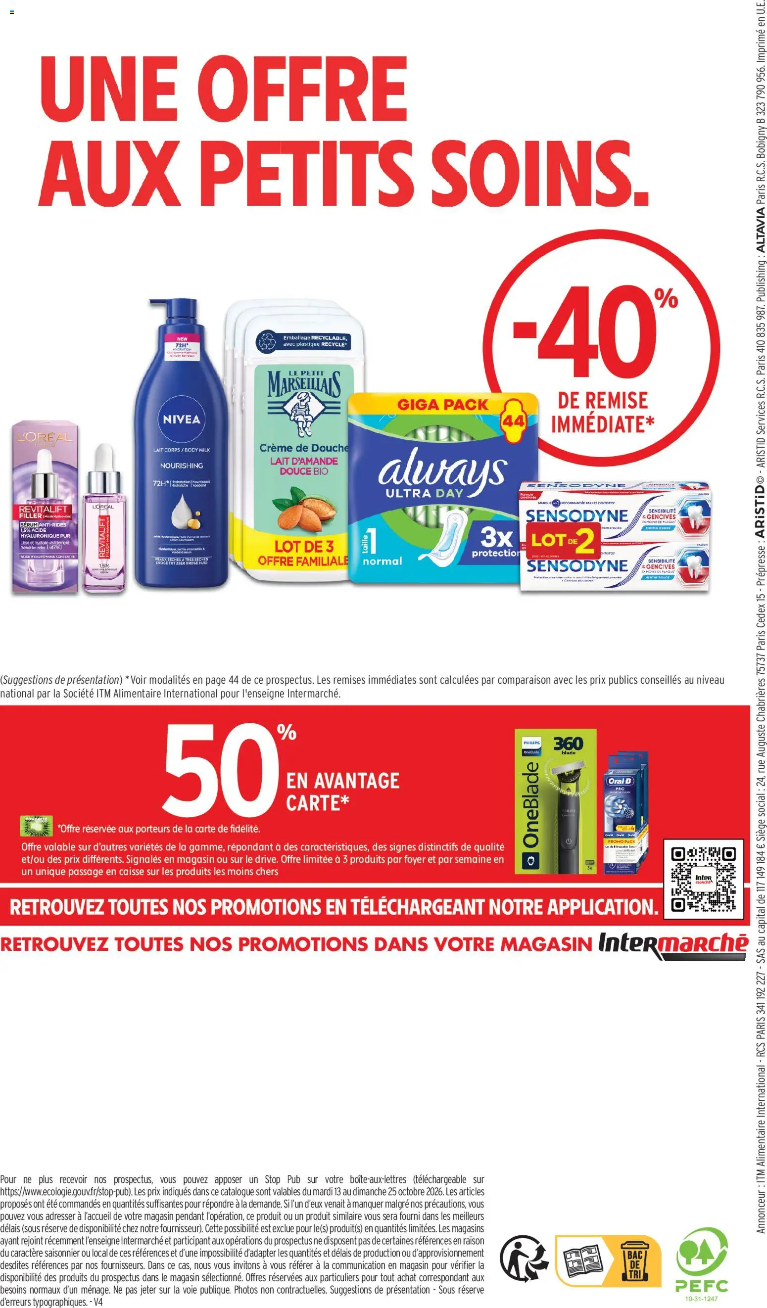 {H1} | Page: 48 | Produits: Body, Serum, Douche, Lait