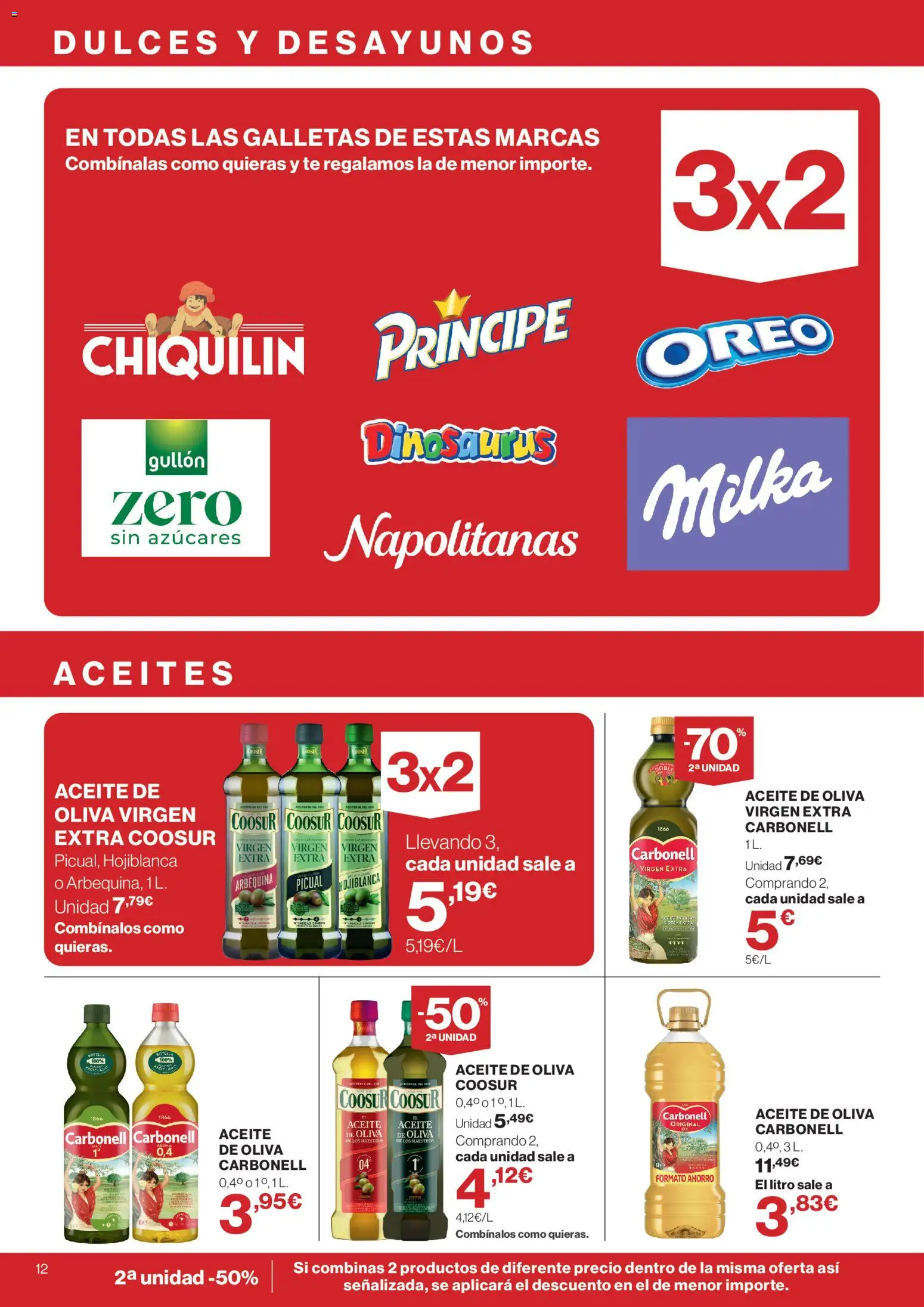 Supercor folleto │ válido desde el 15/10/2026 | Página: 12 | Productos: Aceite, Té, Aceite de oliva, Dulces