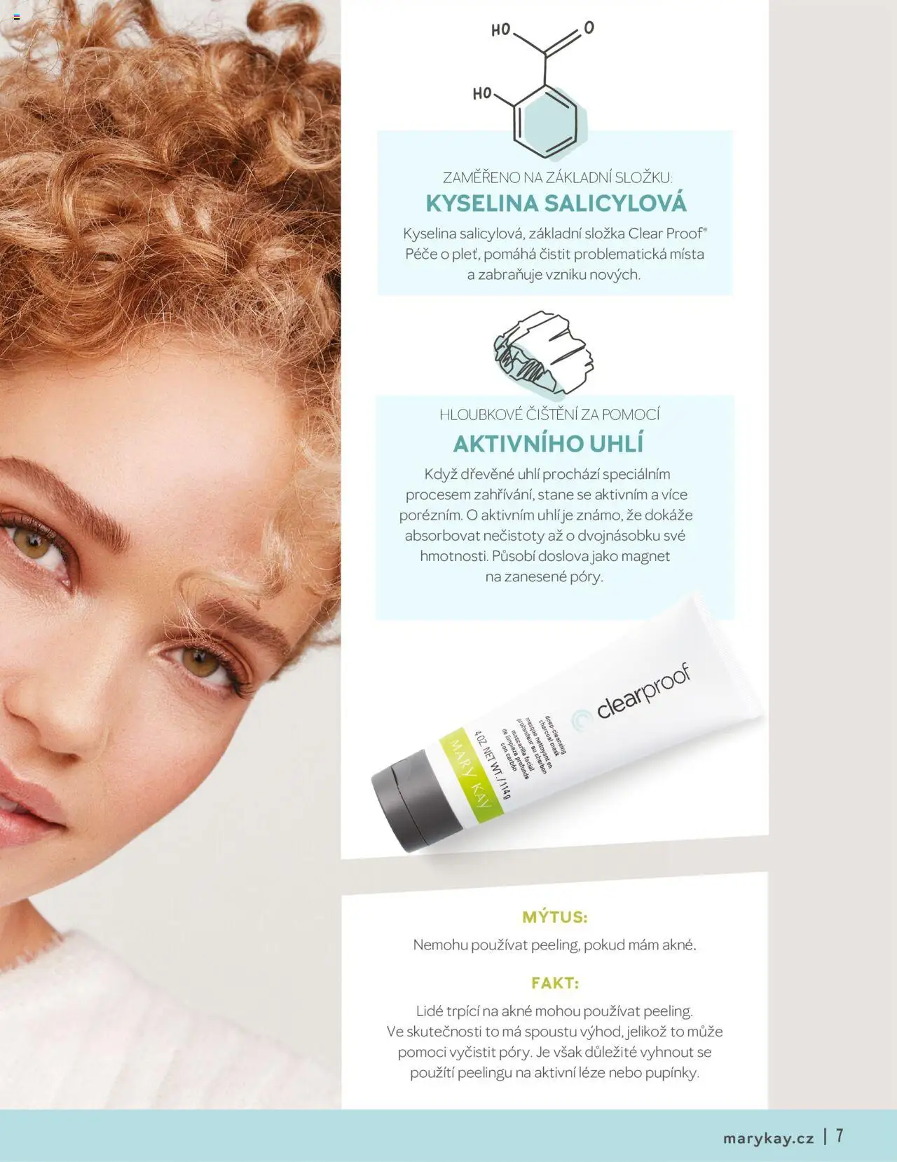 Mary Kay katalog - Clear Proof® Péče o pleť od 16.03.2025 | Strana: 7 | Produkty: Dřevěné uhlí