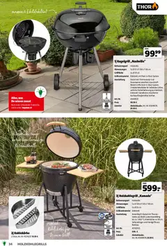 Hagebau Gartenjahr ab 13.03.2026 gültig | Seite: 34 | Produkte: Grill, Thermometer