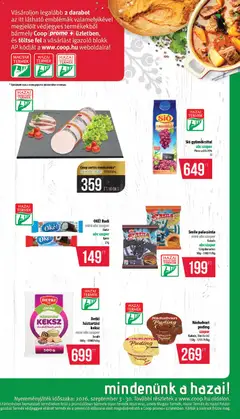 COOP - Mini & Abc & Szuper / Mecsek - amely érvényes a következő dátumtól: 2026.09.24. | Oldal: 7