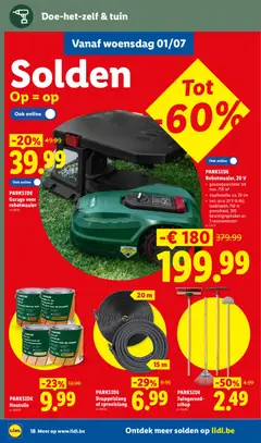 Lidl Folder week 27 - Voorbeeld van een folder van Lidl, geldig van 29/06/2026 | Pagina: 18 | Producten: Robot