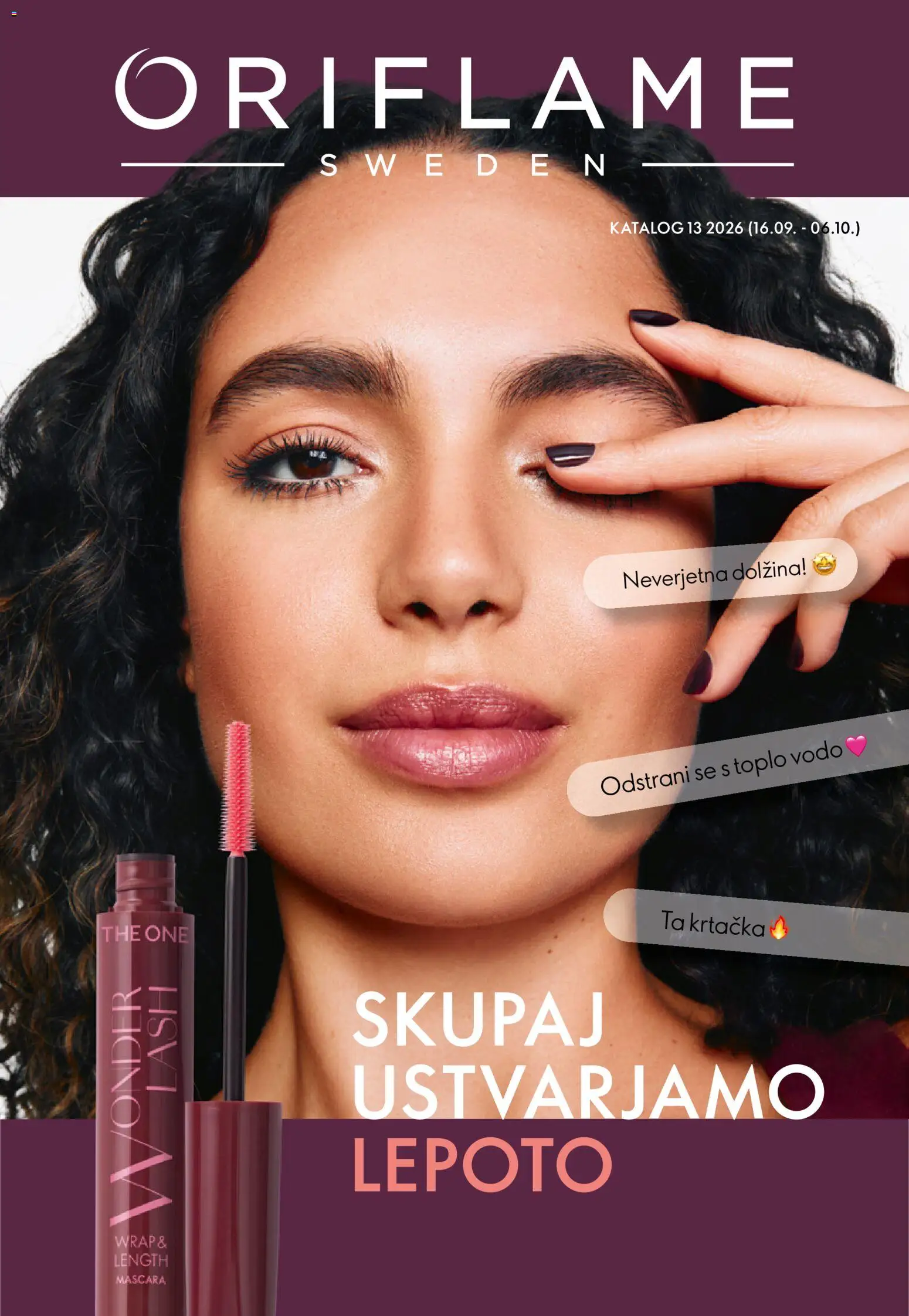 Novi Oriflame katalog ponudbe – veljaven od 16.09.2026 | Stran: 1
