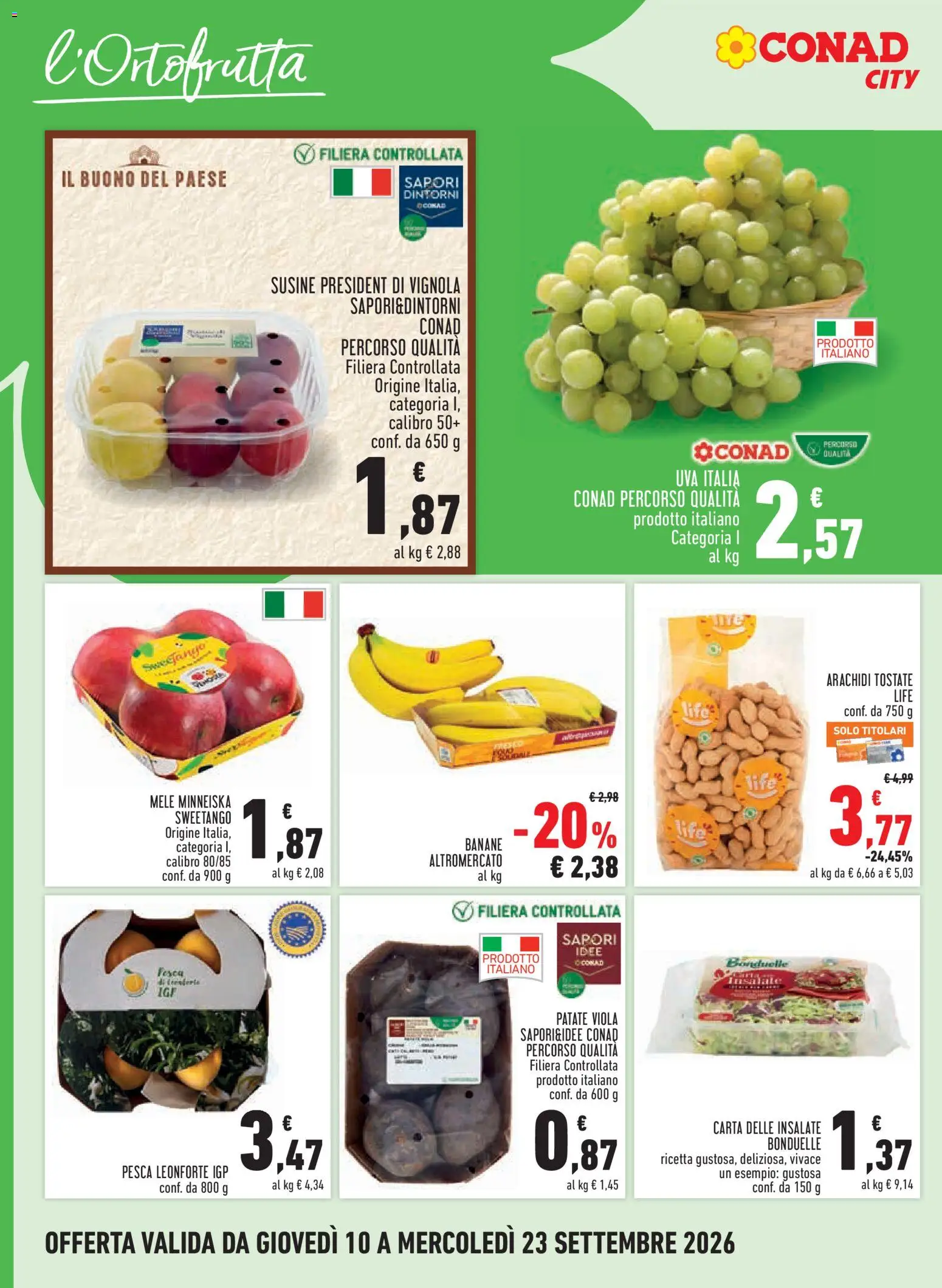 Volantino Conad del 10/09/2026 | Pagina: 6
