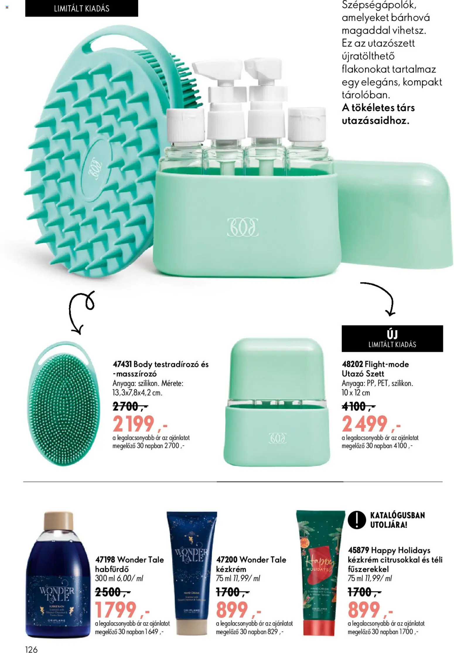 Oriflame akciós ujság - amely érvényes a következő dátumtól: 2026.07.08. | Oldal: 126 | Termékek: Body, Habfürdő, Kézkrém