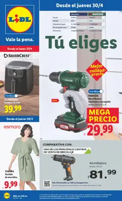 Vista previa Lidl folleto de bazar válido desde el 27.04.2026