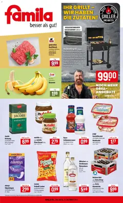 Famila Prospekt ab 29.06.2026 gültig | Seite: 1 | Produkte: Astra, Bananen, Knorr, Steak