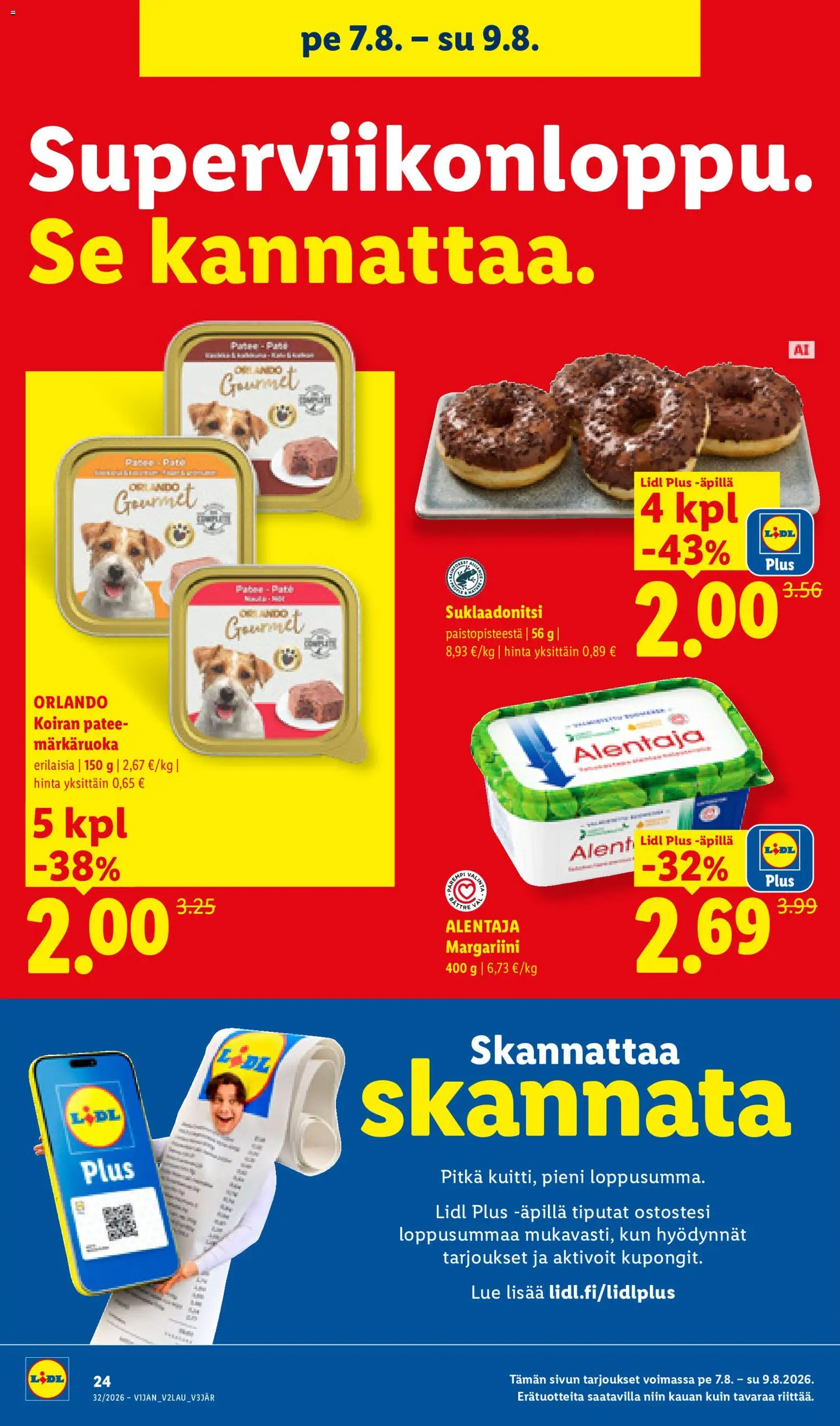 Lidl tarjoukset - Helsinki – voimassa 06/08/2026 alkaen | Sivu: 32