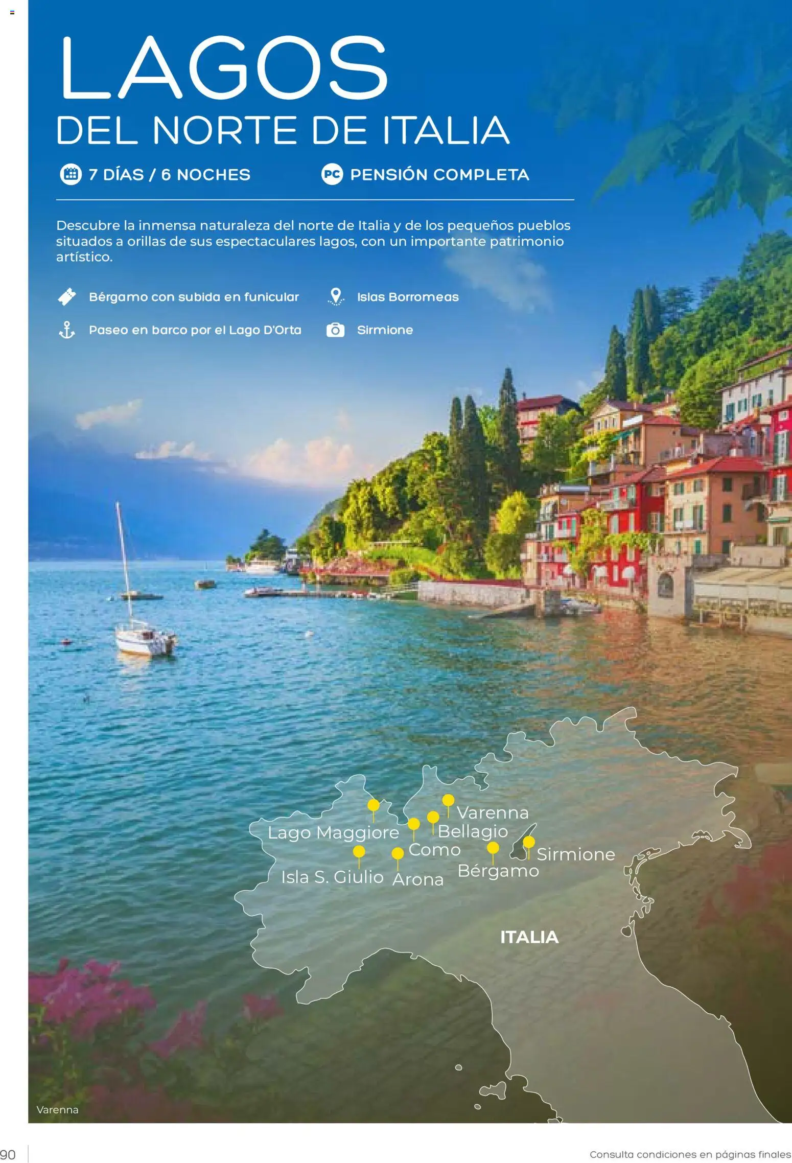 Viajes El Corte Inglés Club de Vacaciones otoño primavera │ válido desde el 01/09/2026 | Página: 90