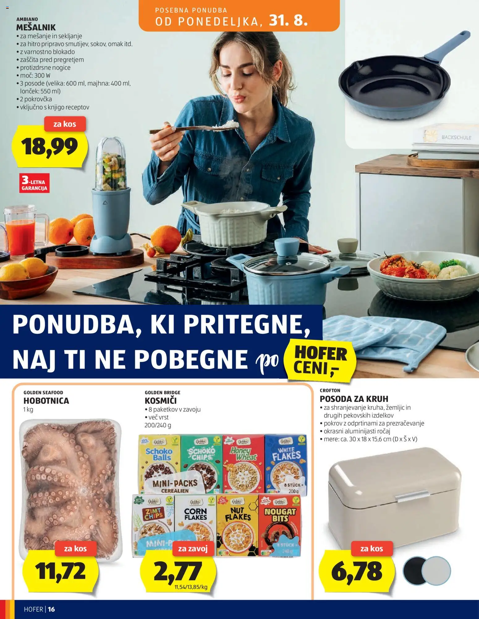 Novi Hofer katalog ponudbe – veljaven od 26.08.2026 | Stran: 16