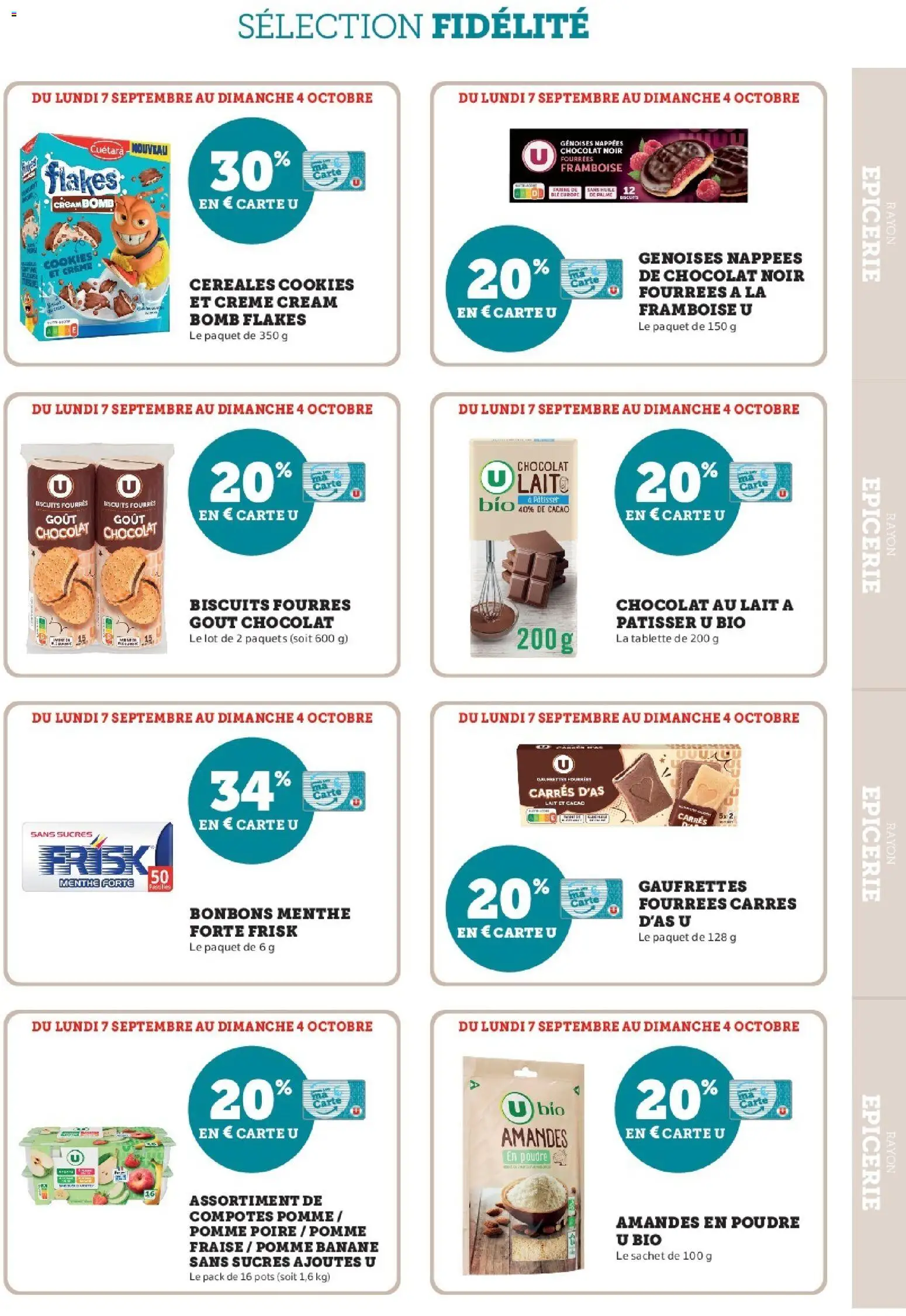 {H1} | Page: 23 | Produits: Menthe, Amandes en poudre, Chocolat, Bonbons