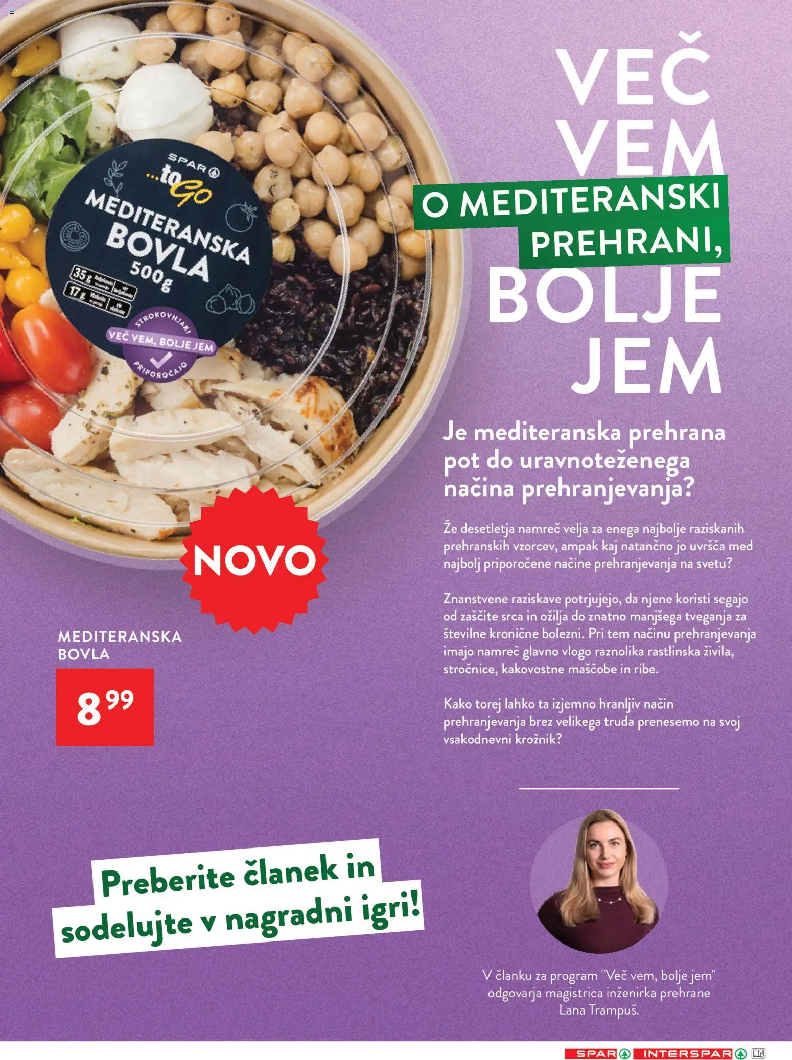 Novi Spar katalog ponudbe – veljaven od 02.09.2026 | Stran: 7 | Izdelki: Med