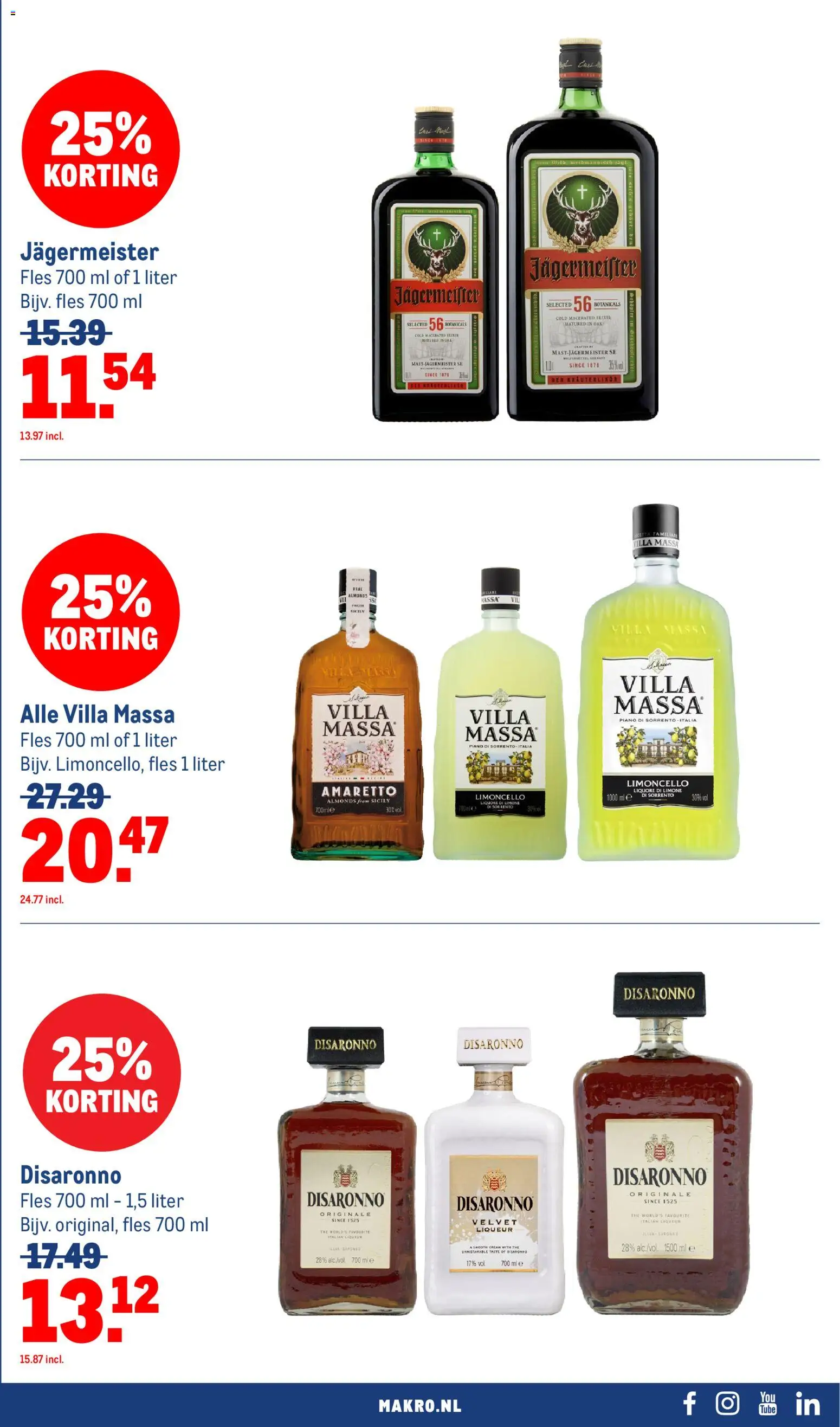 {H1} | Pagina: 69 | Producten: Piano, Jägermeister, Fles, Amaretto