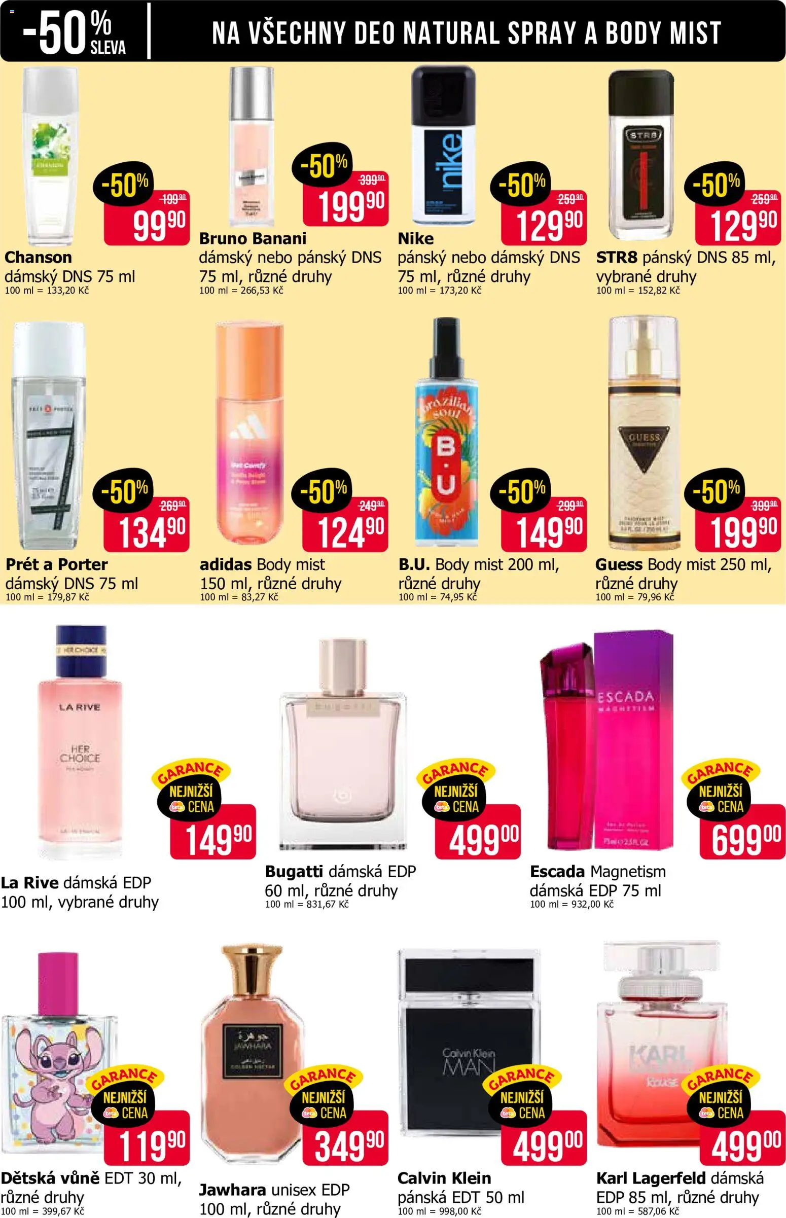 TETA Drogerie leták od 08.10.2026 | Strana: 6 | Produkty: Bugatti, Pret a Porter, Body, Bruno Banani