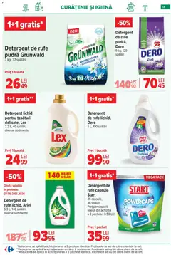 Ofertele Carrefour valabile de la 20.05.2026 | Pagină: 59 | Produse: Pepino, Pudră, Balsam, Detergent