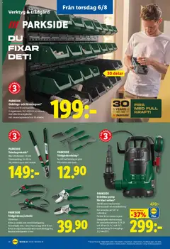 Lidl erbjudanden - Förhandsvisning av reklamblad från butik Lidl aktuell från 03/08/2026 | Sida: 22