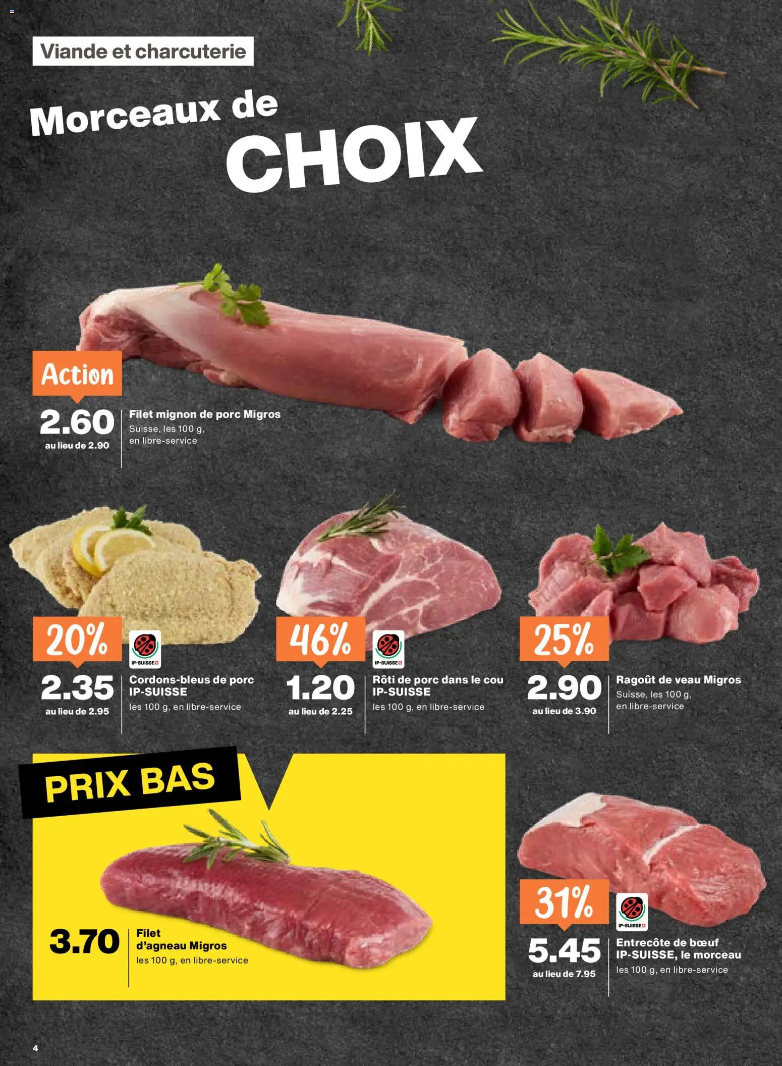 Migros aktionen FR – gültig ab 17.09.2026 | Seite: 4