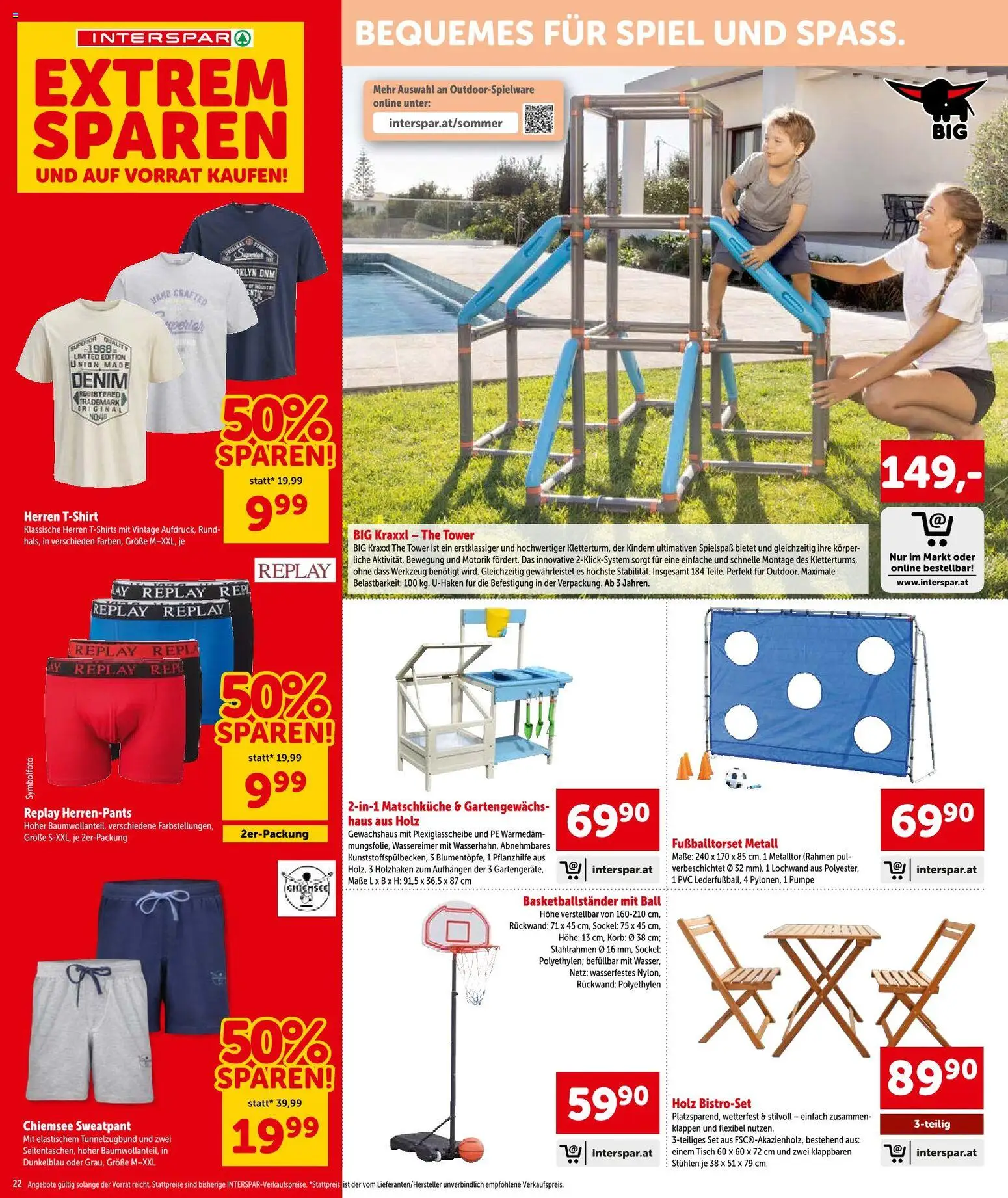 Interspar Flugblatt - Kärnten gültig ab 07.05.2026 | Seite: 23 | Produkte: Spiel, Tisch, Korb
