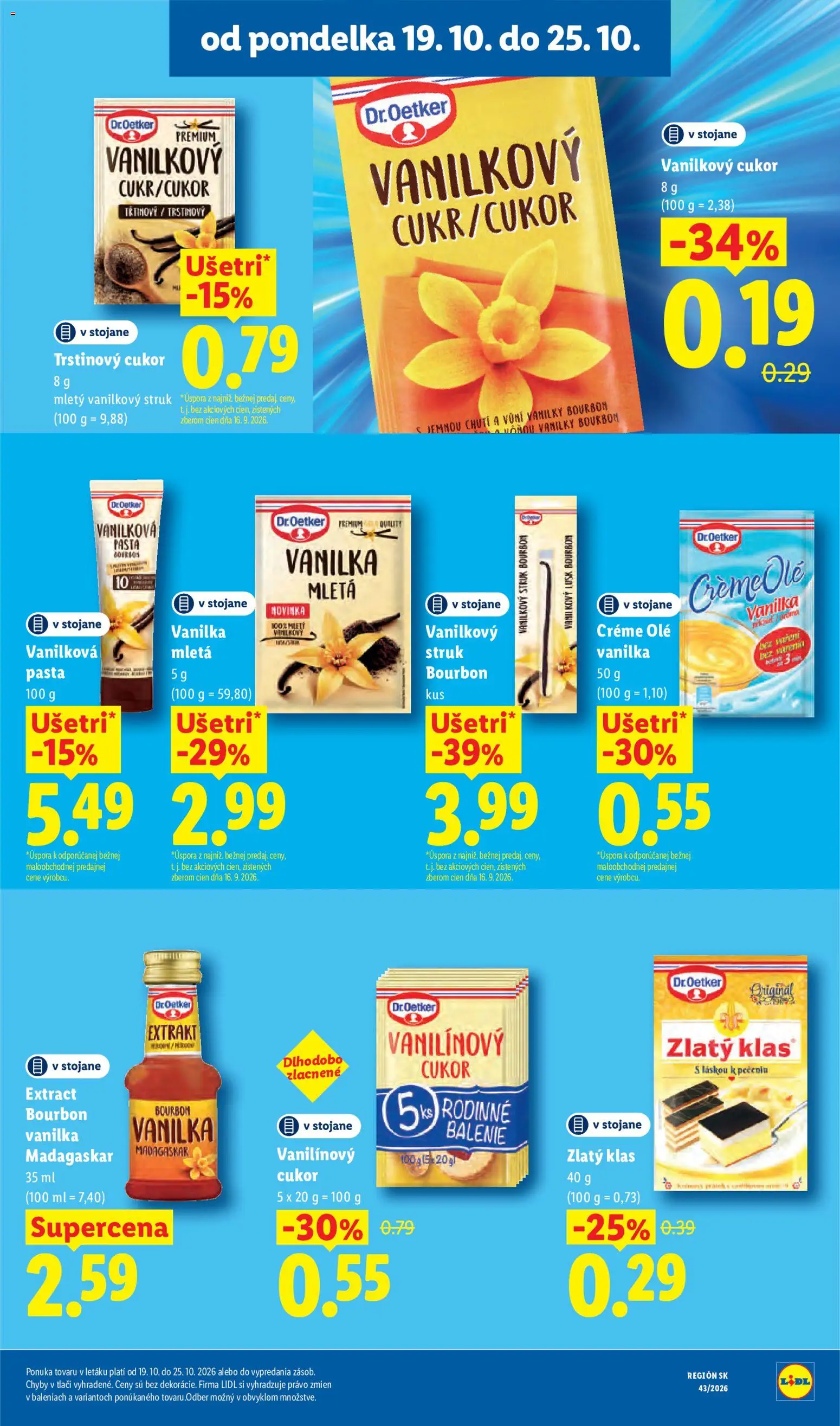 Nové Lidl akcie – leták je platný od 19.10.2026 | Strana: 30