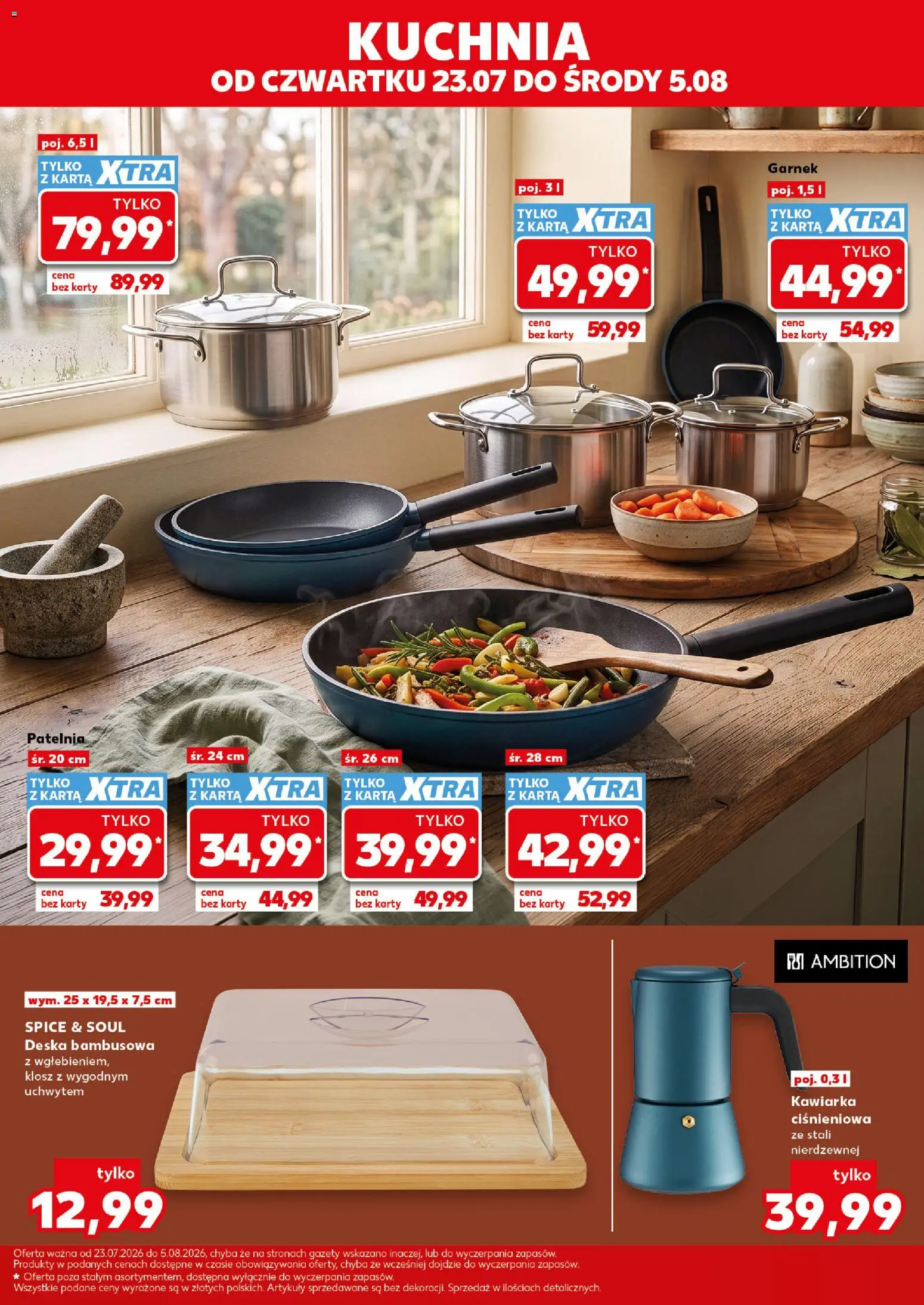 Kaufland Polsko leták - Złap okazje od 23.07.2026 | Strana: 5 | Produkty: Karty