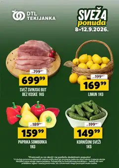 Tekijanka katalog Sveža ponuda - pregled Tekijanka kataloga - važi od 08.09.2026