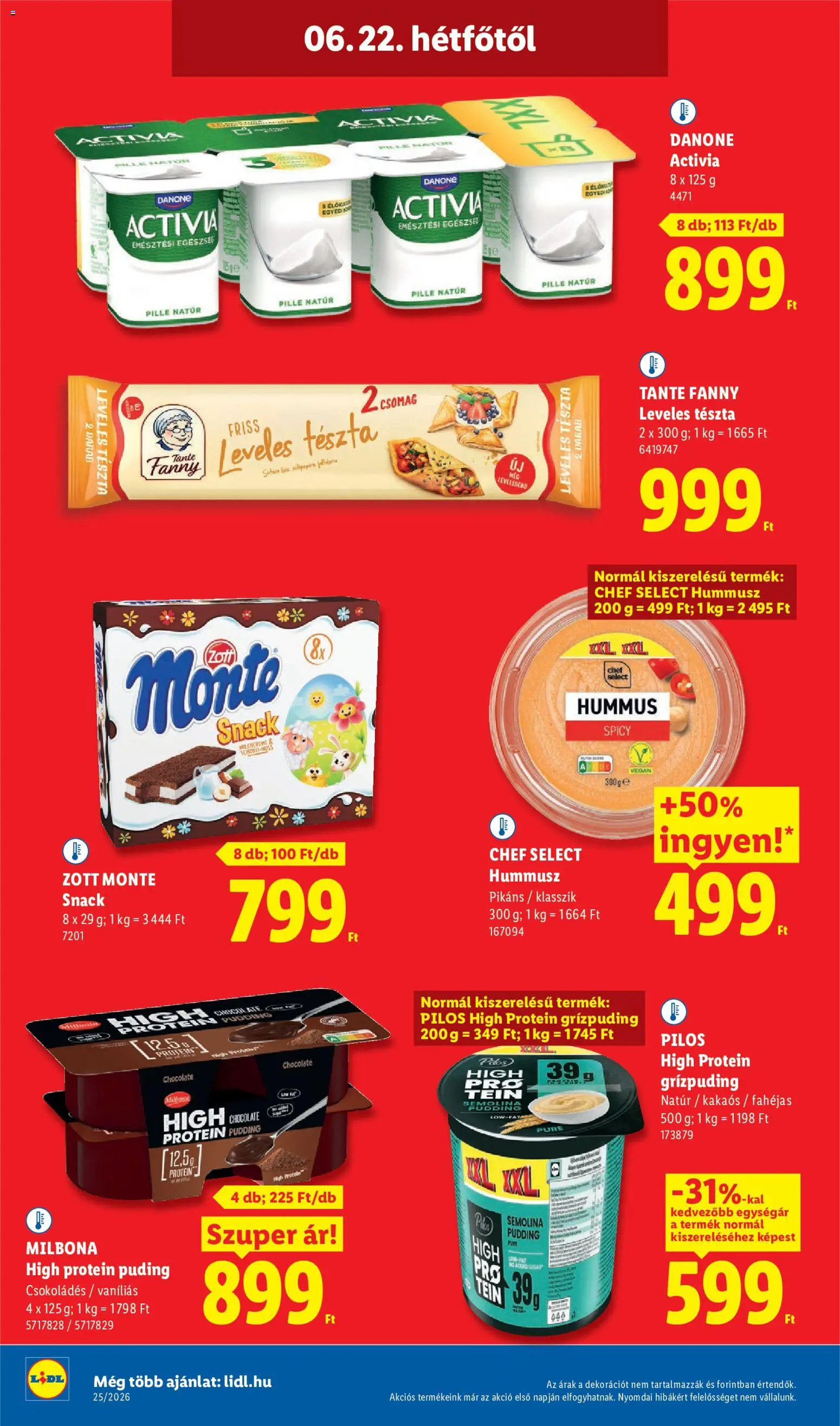 Lidl akciós ujság - amely érvényes a következő dátumtól: 18.06.2026 | Oldal: 72