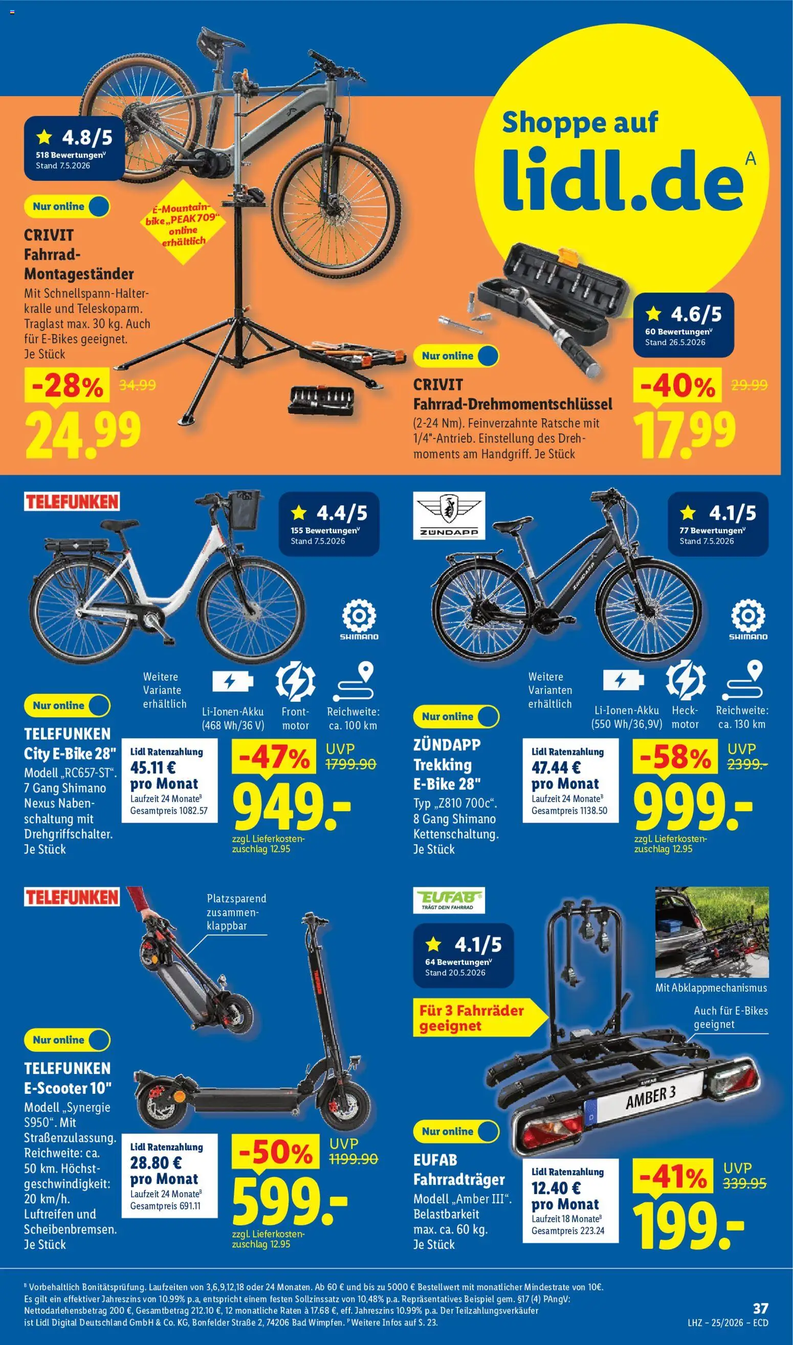 Lidl Německo leták od 15.06.2026 | Strana: 47