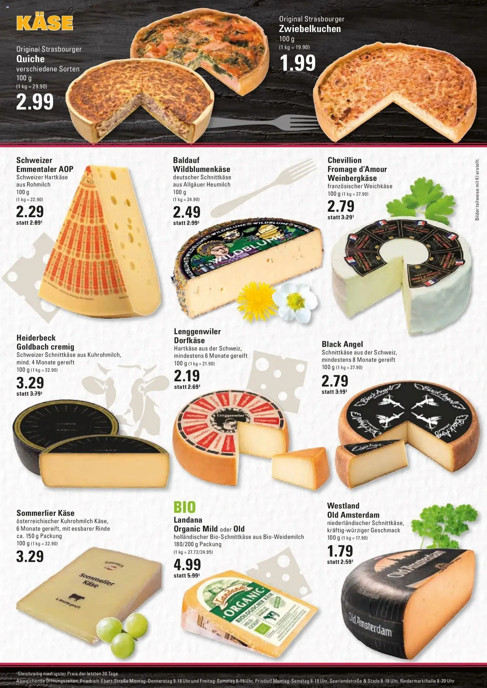 Edeka Prospekt Hamburg (ab 21.09.2026) » Angebote Online | Seite: 7 | Produkte: Käse, Bilder, Uhr