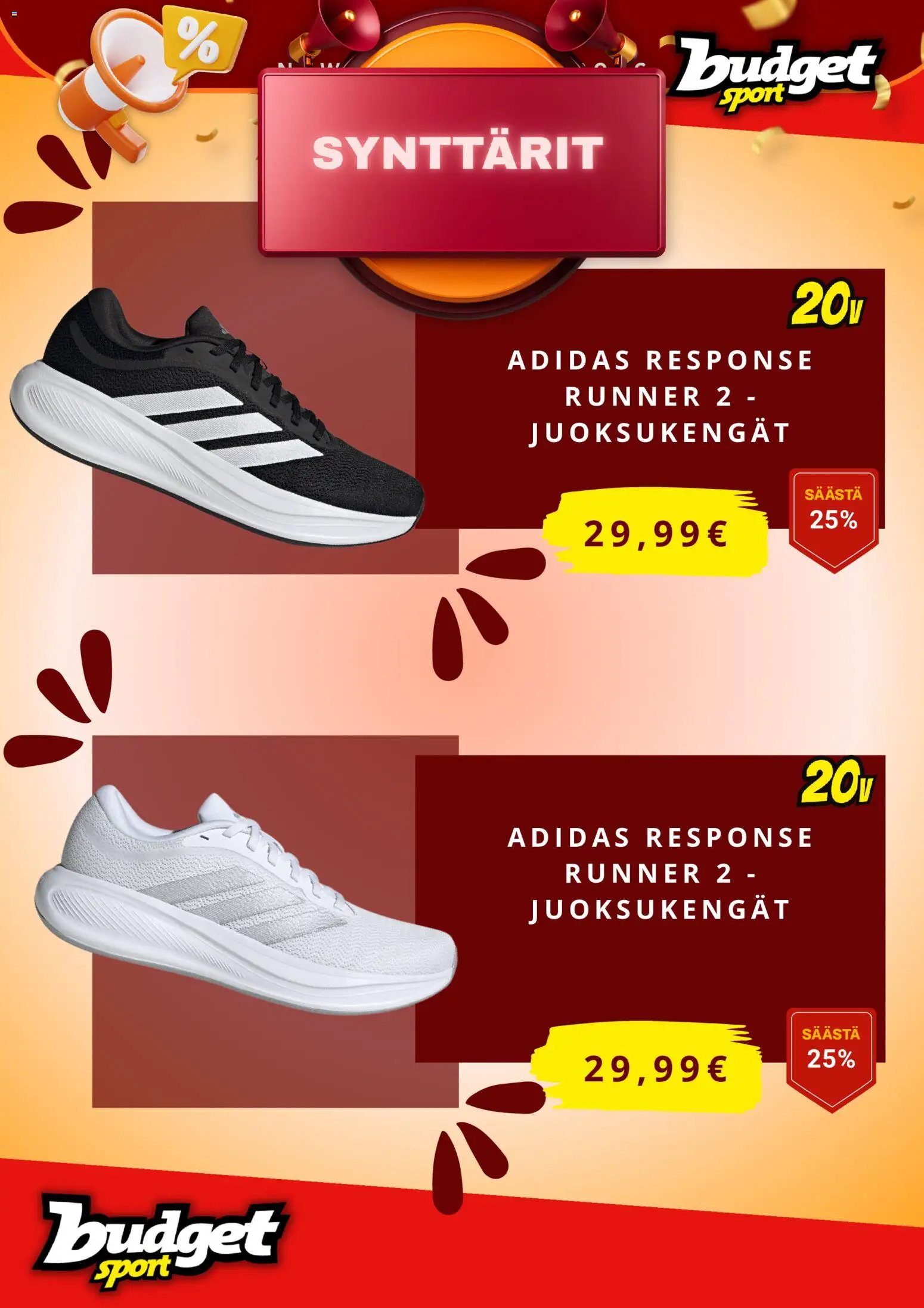 Budget Sport tarjoukset – voimassa 06/10/2026 alkaen | Sivu: 5