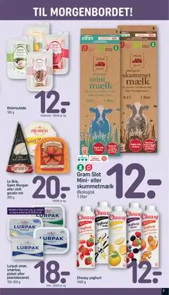 Le Brie, Saint Morgan eller chili gouda-ost, Le Brie, Saint Morgan eller chili gouda-ost 200 g gyldig fra 14.06.2026 | Side: 3