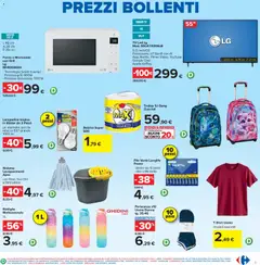 Anteprima del volantino Carrefour volantino Iper valido a partire dal 06/08/2026 | Pagina: 7 | Prodotti: Pile, TV, Secchio, Forno