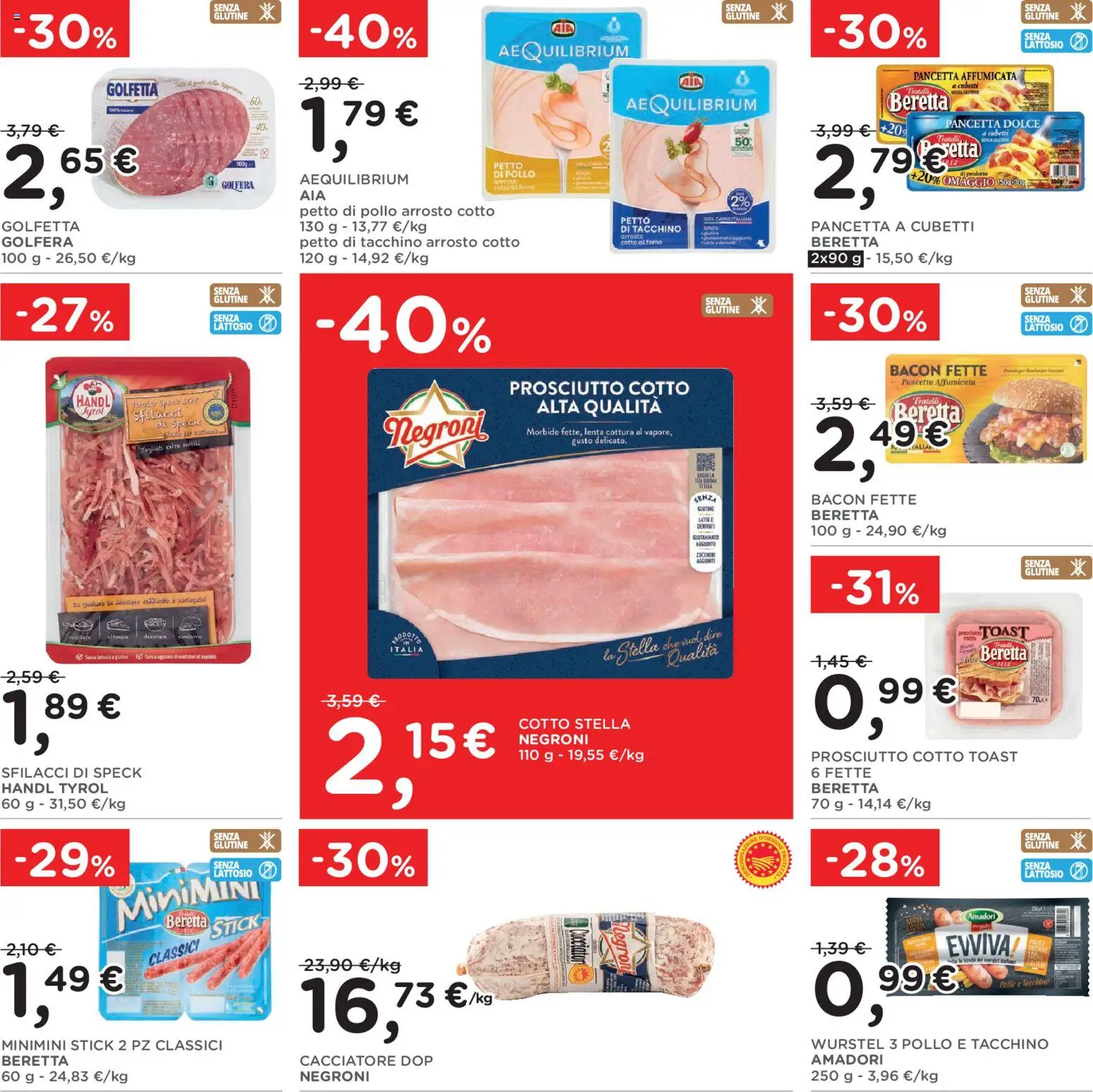 Volantino Poli del 15/07/2026 | Pagina: 16 | Prodotti: Speck, Pollo, Pancetta, Prosciutto