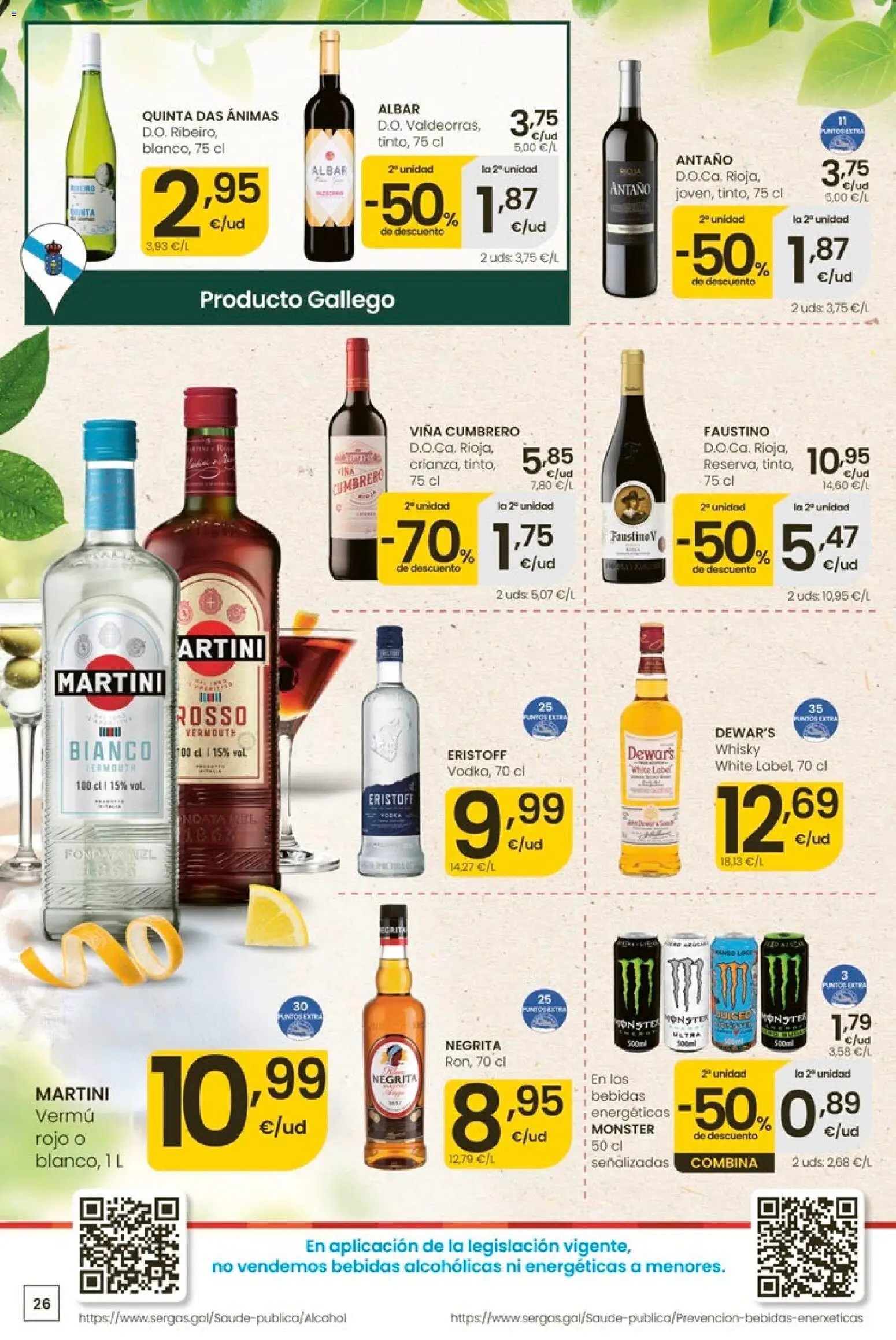 Eroski Quieres ahorrar conmigo │ válido desde el 14.05.2026 | Página: 26 | Productos: Whisky