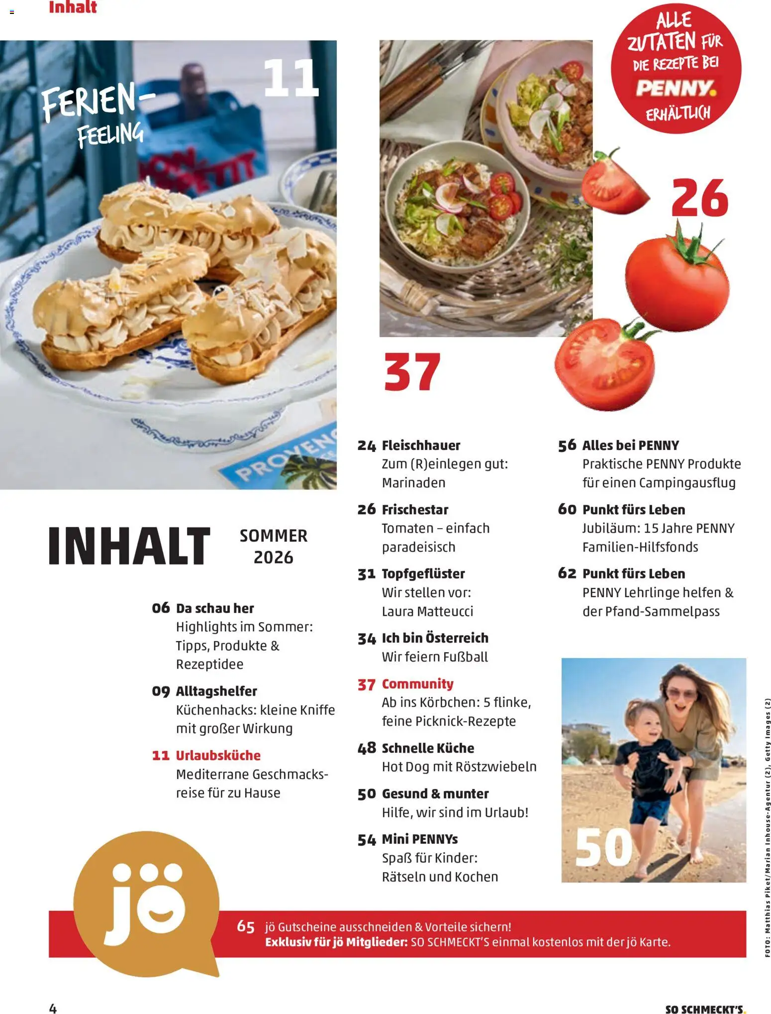 Penny Markt Schmankerl Post gültig ab 31.05.2026 | Seite: 4 | Produkte: Zutaten, Tomaten