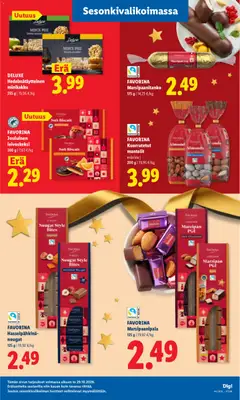 Lidl-mainoslehti voimassa 29/10/2026 alkaen | Sivu: 13 | Tuotteet: Mantelit