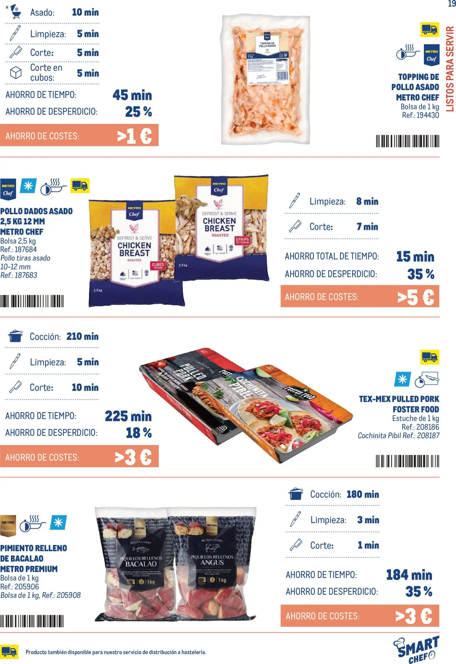 Makro Smart Chef │ válido desde el 01/09/2026 | Página: 18 | Productos: Pimiento, Bolsa, Pollo