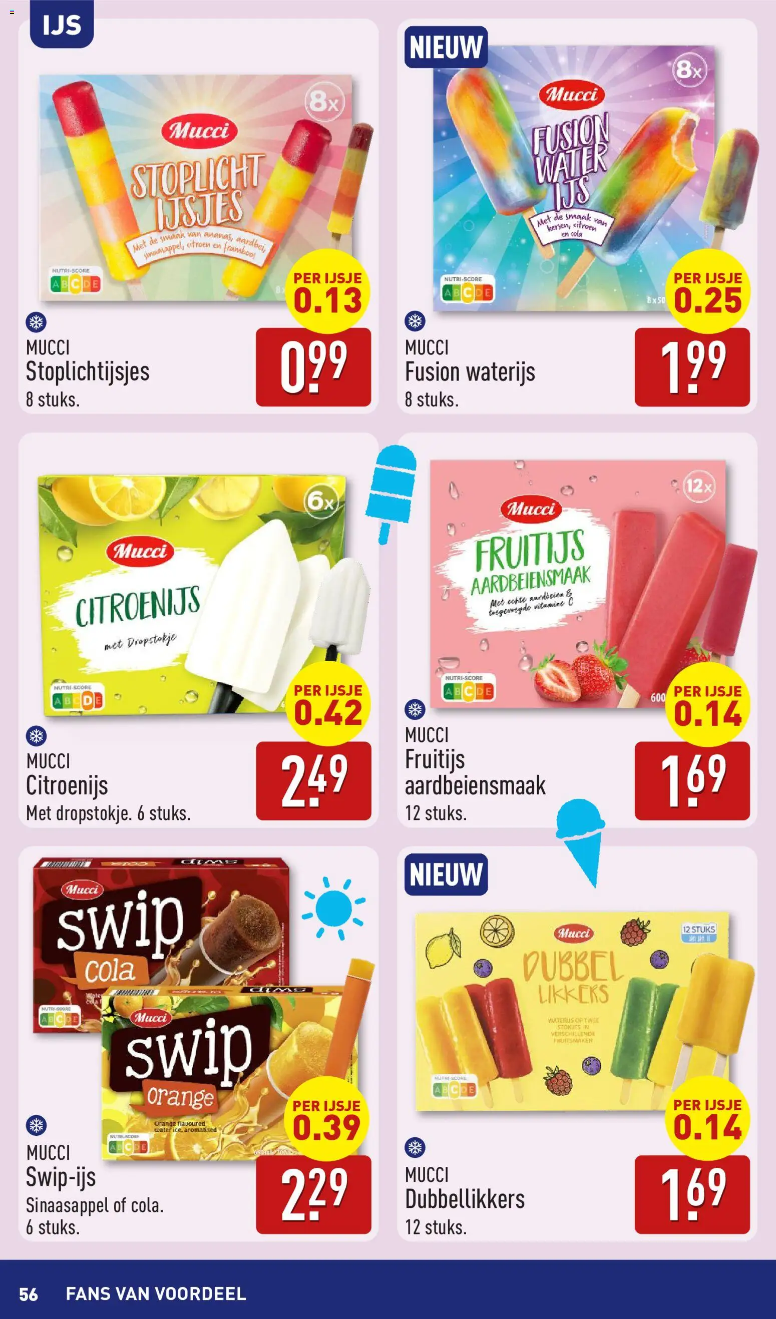 {H1} | Pagina: 56 | Producten: Citroen, Aardbeien, Ijsje, Festék