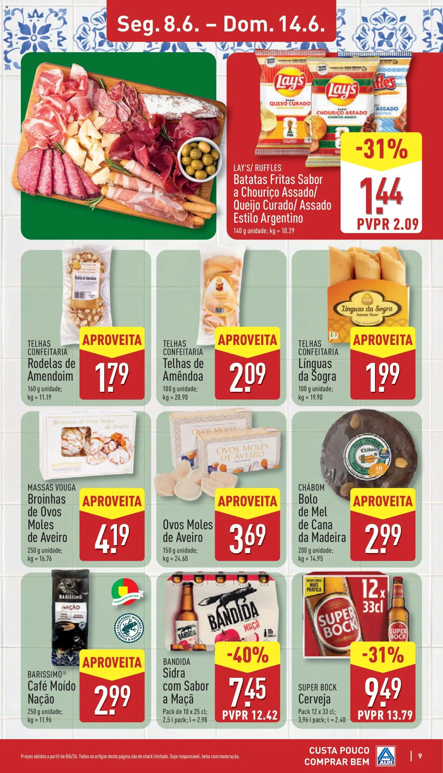 Aldi folheto │ válido de 08.06.2026 | Página: 9