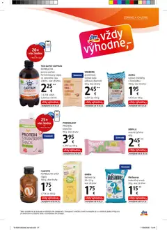 dm drogerie leták platný od 01.10.2026 | Strana: 27 | Produkty: Ryžové chlebíčky, Protein, Kaša, Bylinný čaj