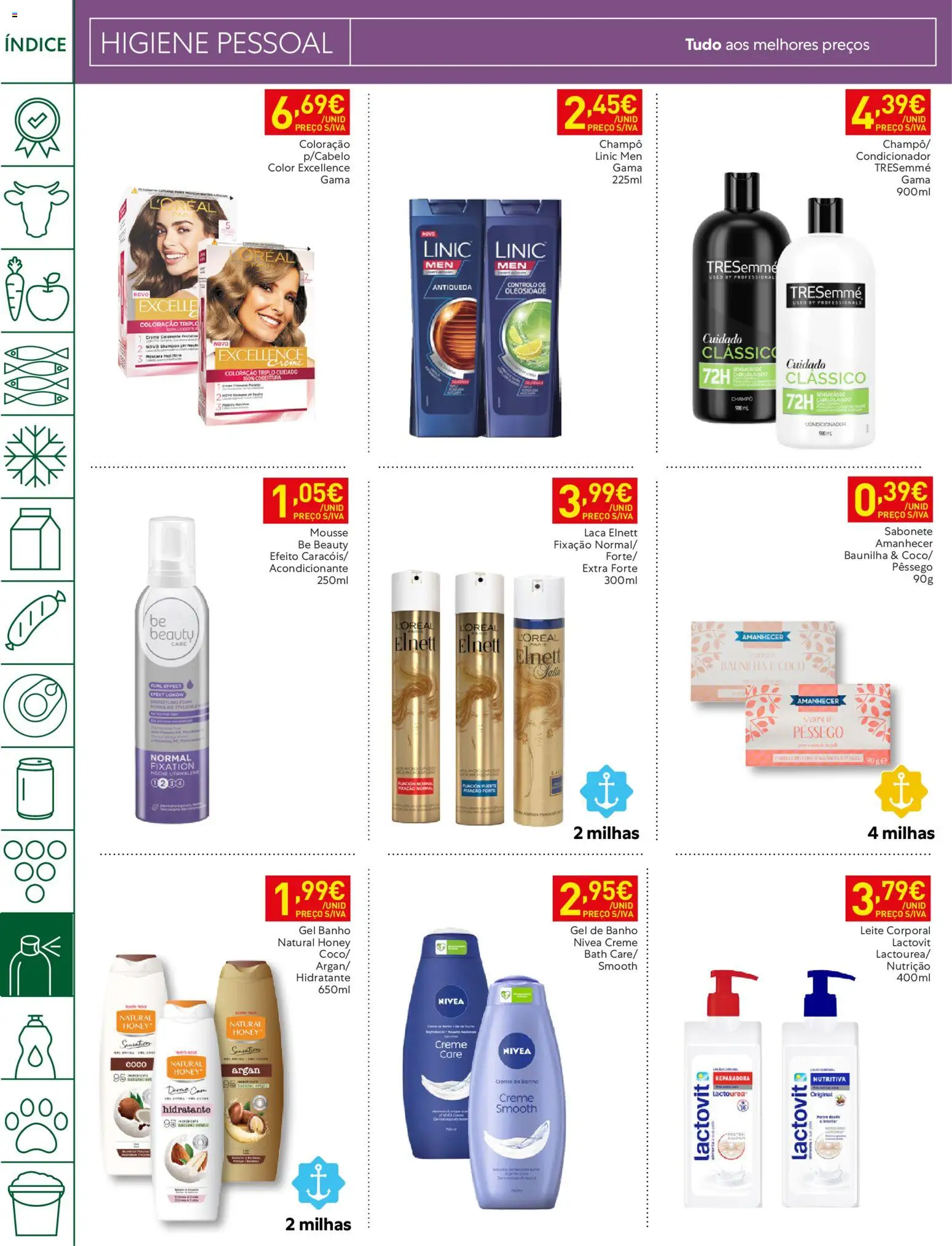Recheio folheto Madeira │ válido de 06/10/2026 | Página: 32 | Produtos: Champô, Sabonete, Leite, Coco