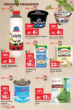 Ofertele Carrefour valabile de la 14.10.2026 | Pagină: 17 | Produse: Miere, Lapte, Brânză, Sirop