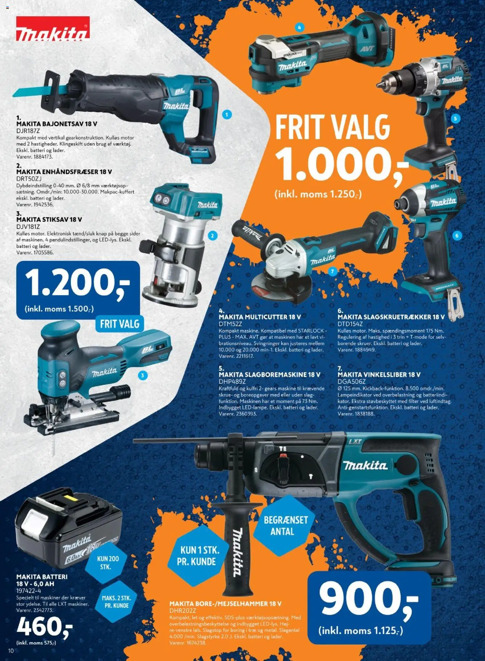 Davidsen tilbudsavis – gyldig fra 29.05.2026 | Side: 10 | Produkter: Skrue, Batteri
