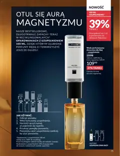 Pogląd oferty "Avon Katalog 6 2026" - ważna od 01.06.2026 | Strona: 75 | Produkty: Naciśnij, Perfumy, Woda