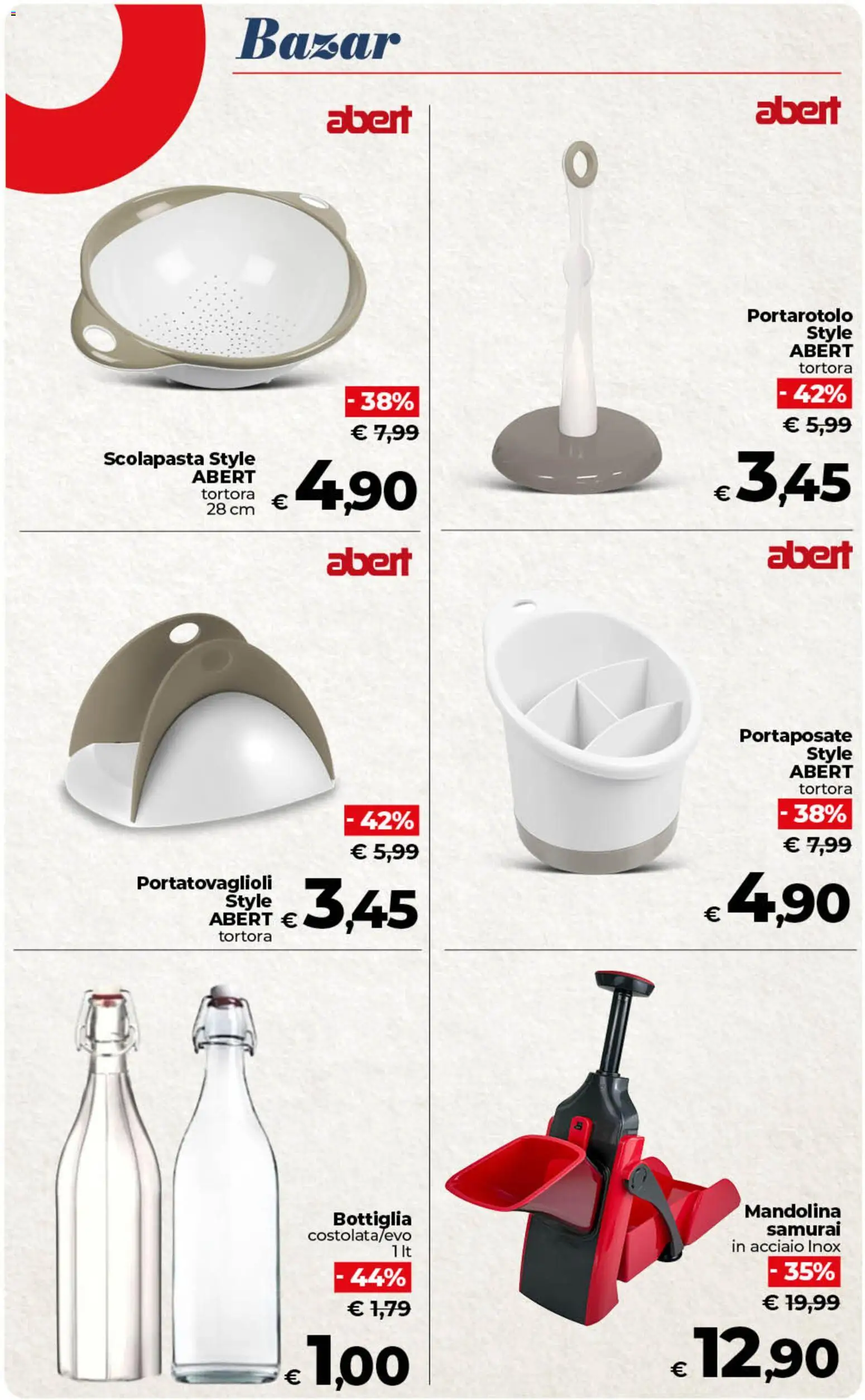 Volantino COOP del 18.06.2026 | Pagina: 41 | Prodotti: Portaposate, Bottiglia, Portarotolo