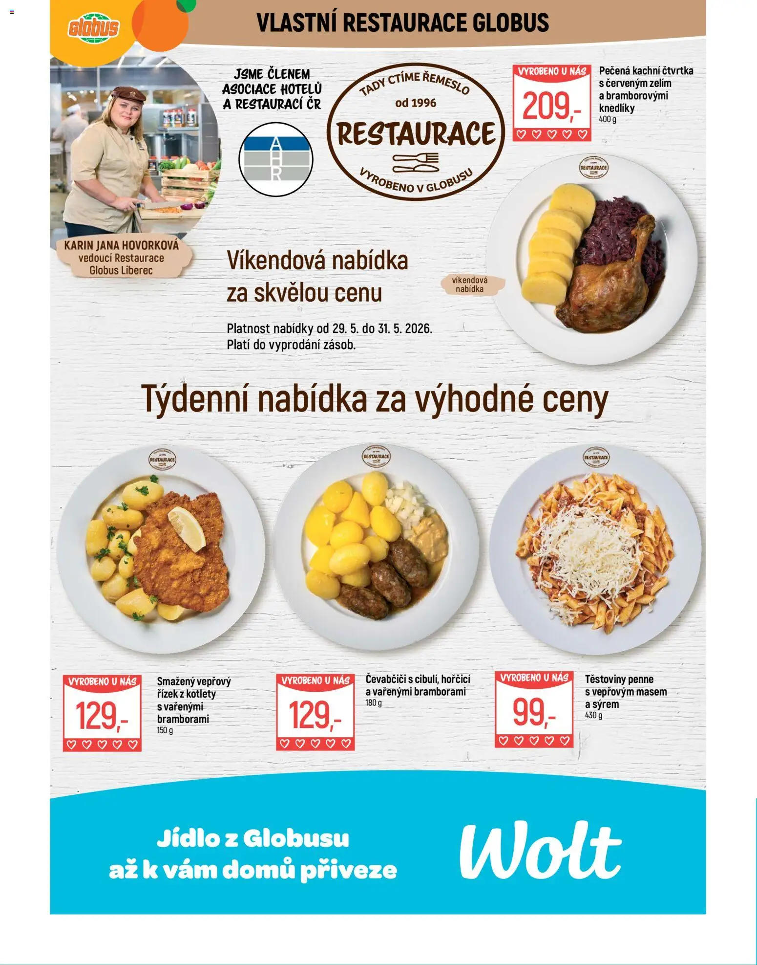 Globus leták - Liberec od 27.05.2026 | Strana: 7 | Produkty: Penne, Globus, Těstoviny
