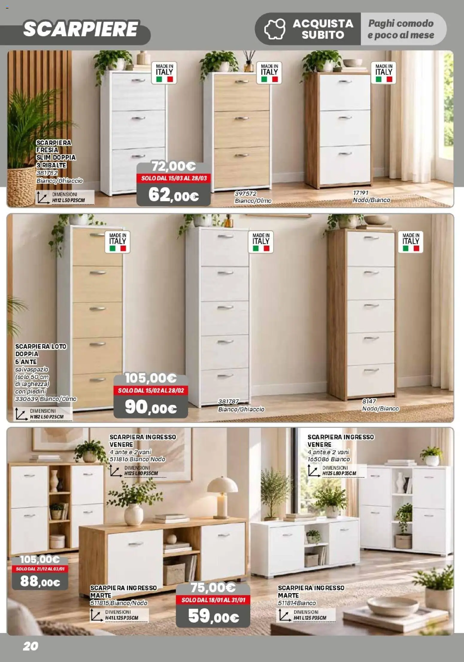 Volantino Orizzonte del 26/10/2026 | Pagina: 20
