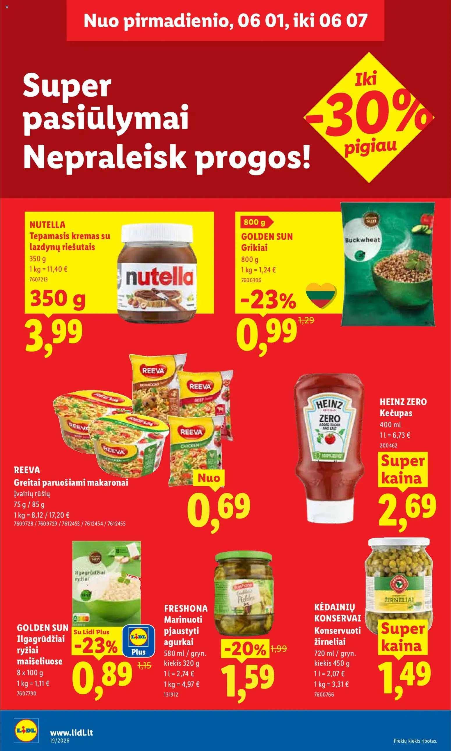 LIDL akcijos nuo 01.06.2026 | Puslapis: 18