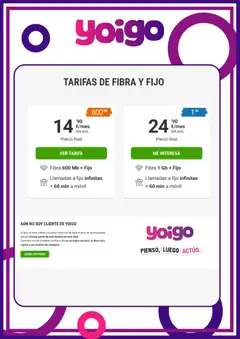 Vista previa Yoigo ofertas válido desde el 15/08/2026 | Página: 4 | Productos: Té, Móvil