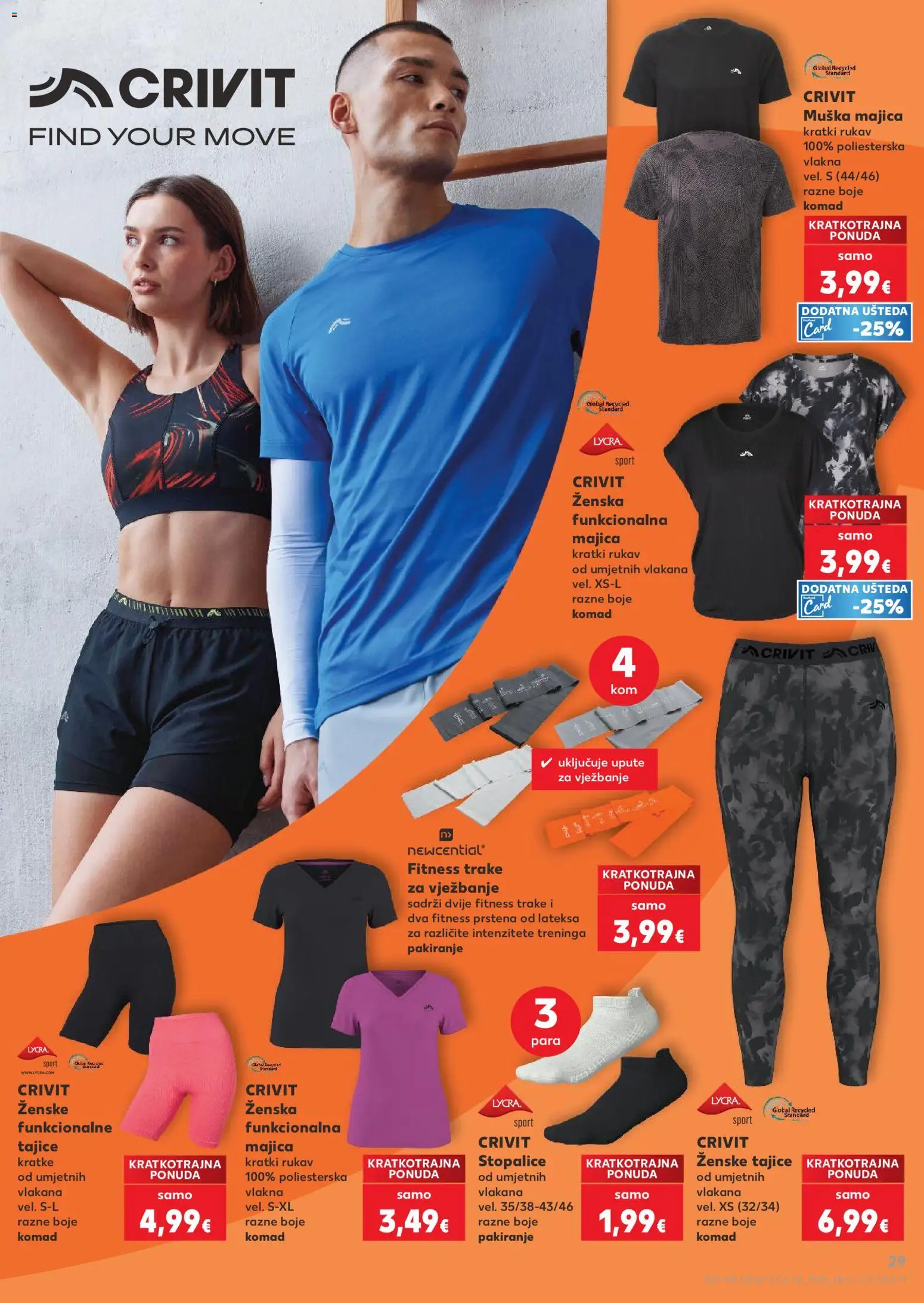 Kaufland katalog | vrijedi od 15.07.2026 | Stranica: 29 | Proizvodi: Majica, Tajice