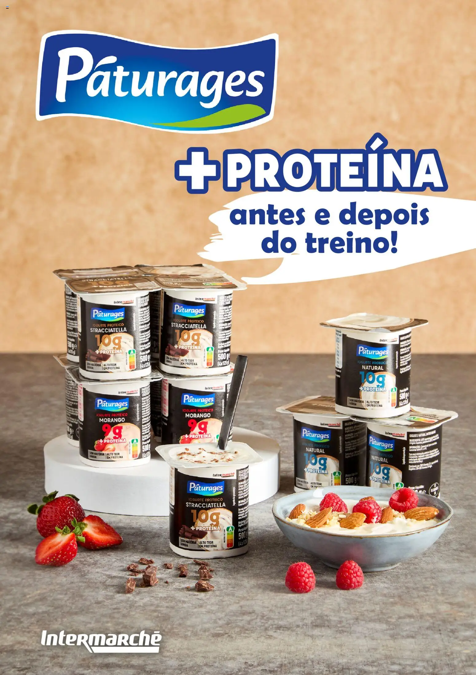 Intermarché folheto │ válido de 22.01.2026 | Página: 2 | Produtos: Corda, Iogurte, Proteina